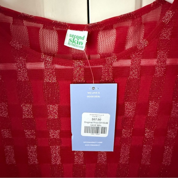 Find Me Now Orchid Midi Dress in Rich Red - Picture 4 of 4